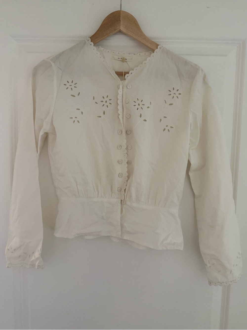 Doen NWT Thyme Top in Salt